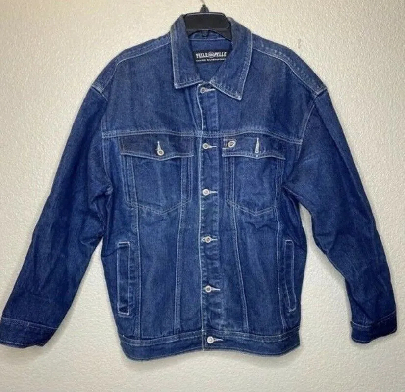 Pelle Pelle Denim Blue Jacket view 2