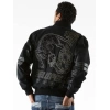 pelle pelle mens lion 78 black jacket, pelle pelle store, pelle pelle jacket, black leather jacket
