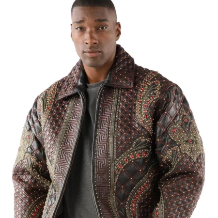 Pelle Pelle Burnish Burgundy Leather Jacket view 2