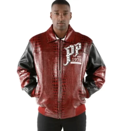 Pelle Pelle Mens Pioneer Ruby Leather Jacket view 2