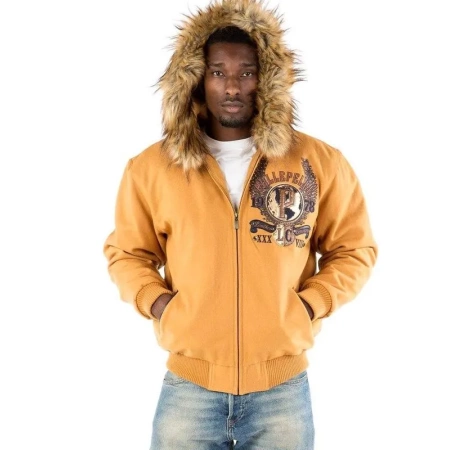 Pelle Pelle Mens 1978 Hooded Jacket view 2
