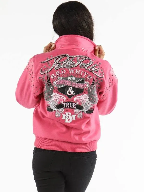 Pelle Pelle Women MB Wool Jacket | Pink Jacket