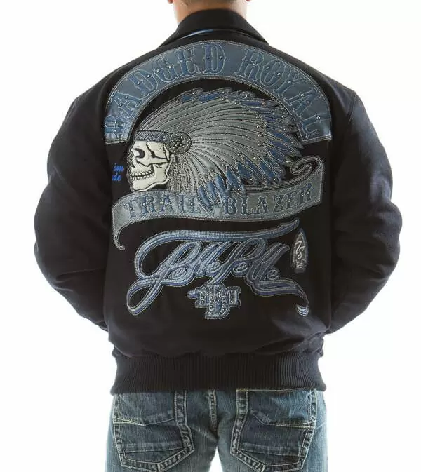 Pelle Pelle Navy Blue Blazer Jacket