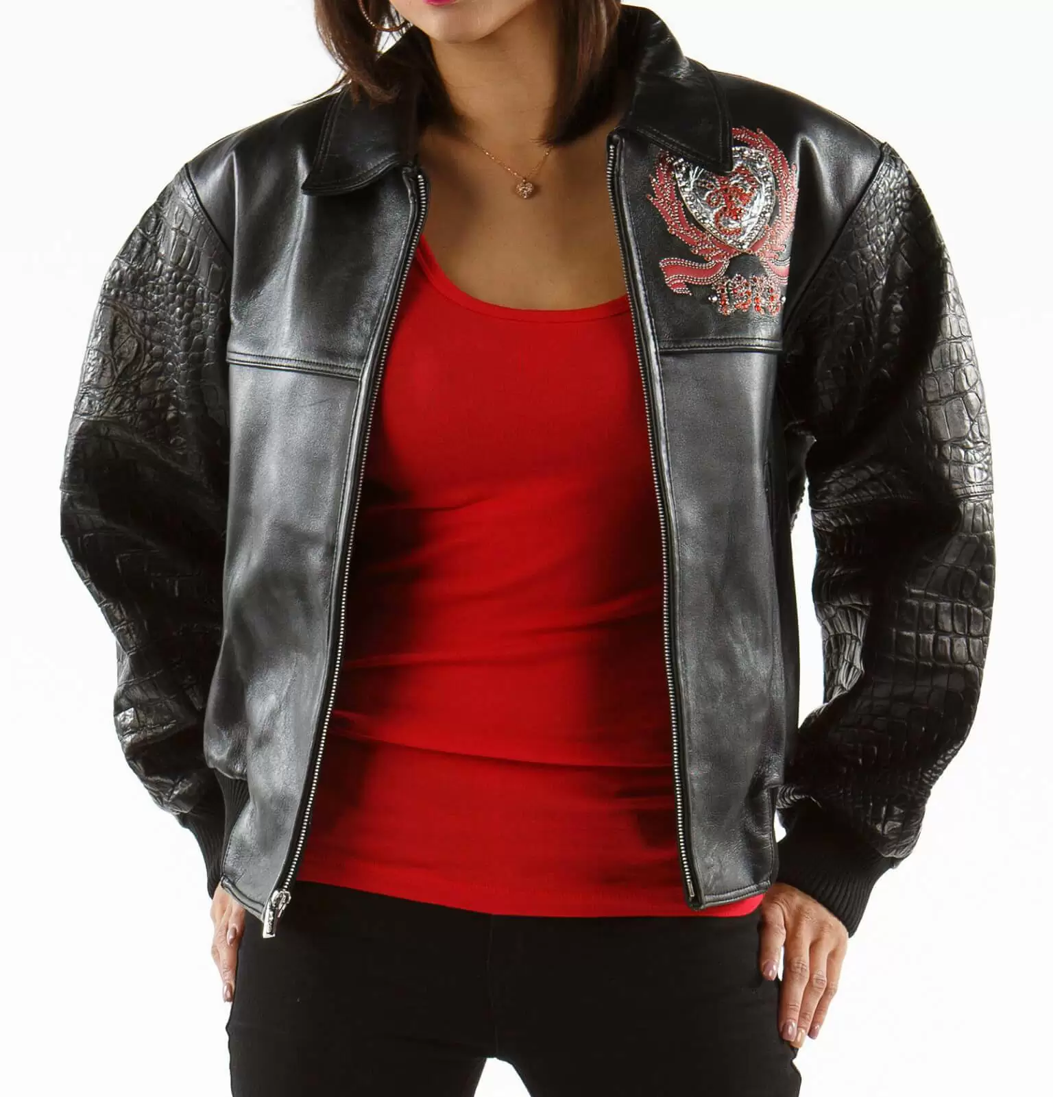Pelle Pelle Black Studded Leather Jacket view 2