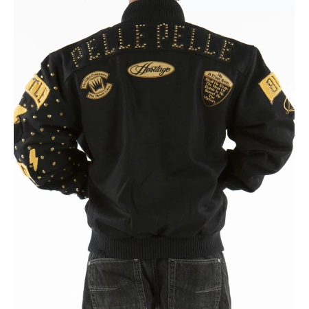 Pelle Pelle Black Heritage Wool Jacket view 2