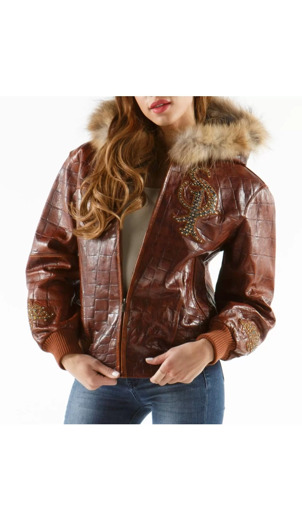 Pelle Pelle Brown Royal Leather Jacket