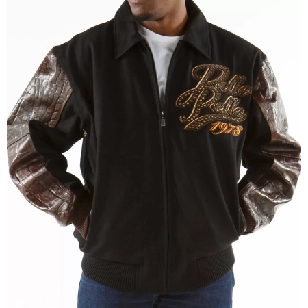 Pelle Pelle 1978 Wool Leather Jacket view 2