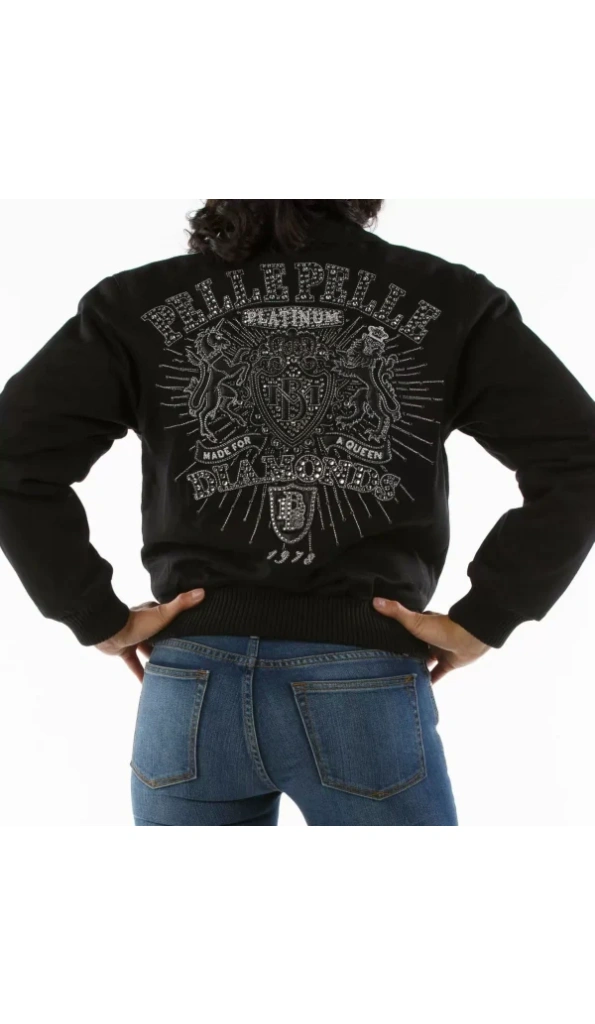 Pelle Pelle Black Diamonds Queen Jacket