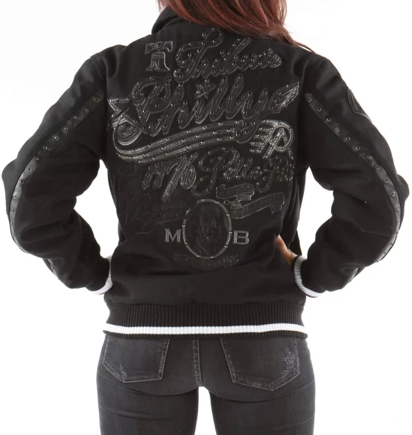 Pelle Pelle Black Philly Wool Jacket