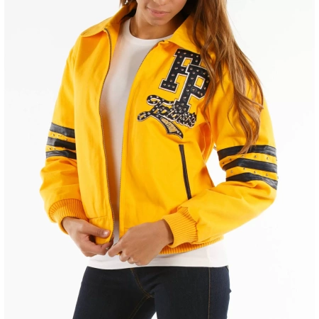 Pelle Pelle Yellow Tribute Wool Jacket view 2