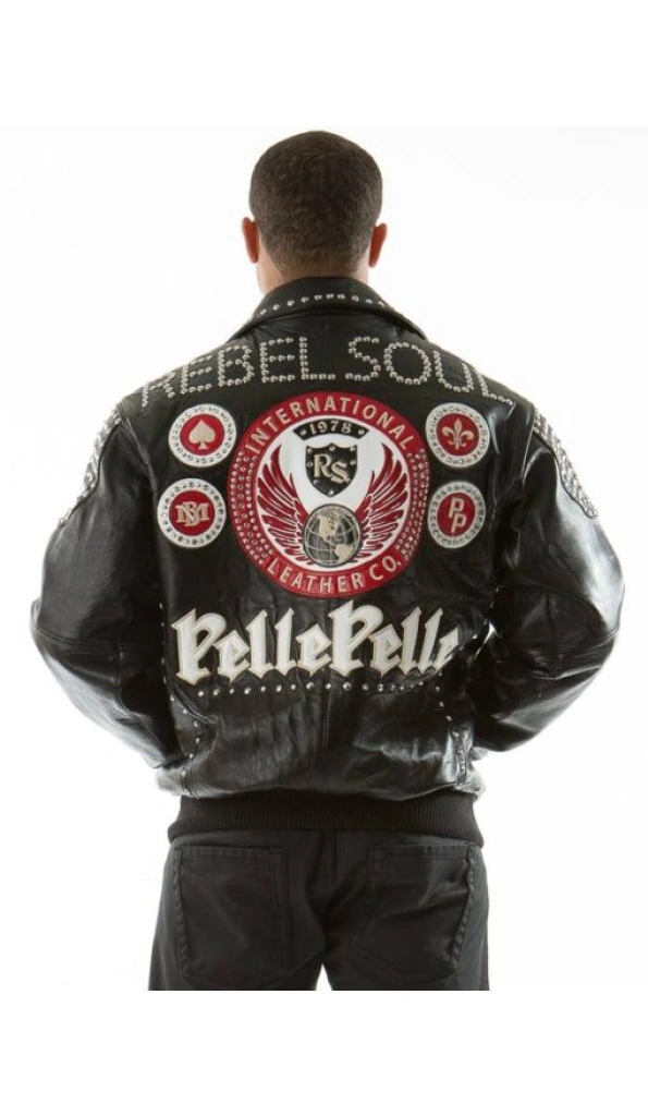 Pelle Pelle Rebel Studded leather Jacket