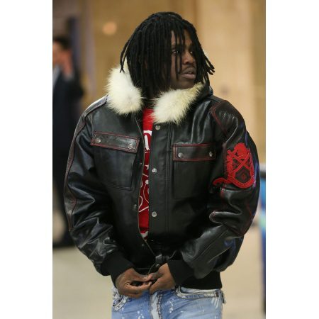 Pelle Pelle Chief Keef Black Leather Jacket view 2