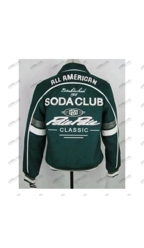 Pelle Pelle Dark Green All American Jacket