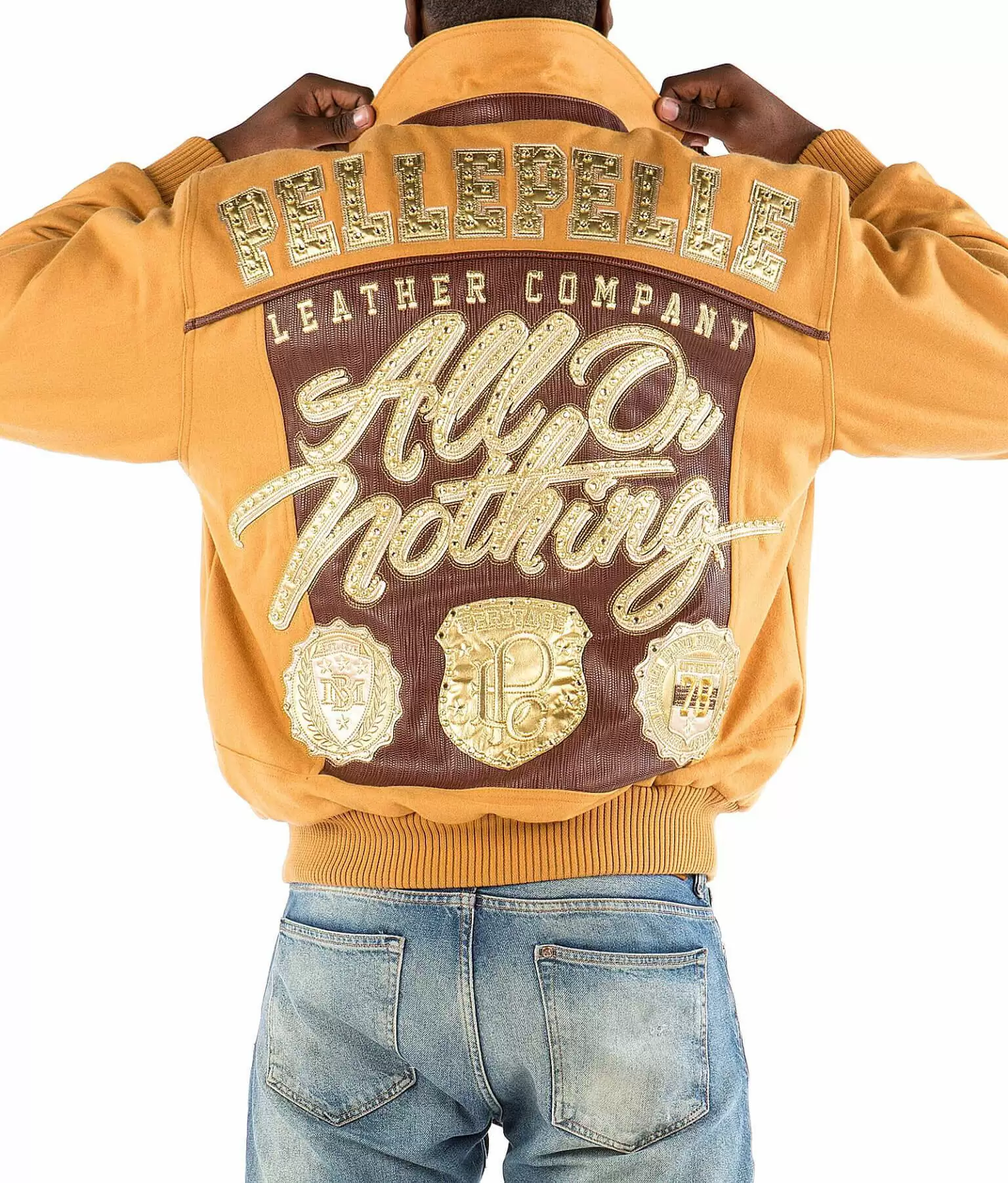 Yellow Pelle Pelle Heritage Wool Jacket