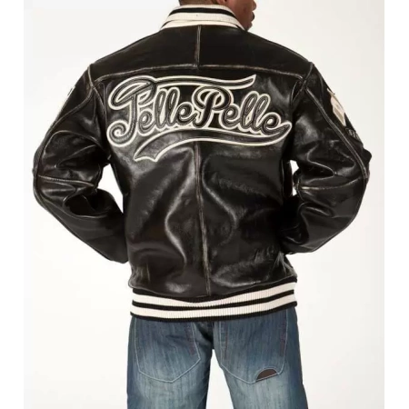 Pelle Pelle Black Bomber MB 1978 Jacket view 2