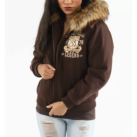 Brown Pelle Pelle Live Like a Queen Jacket view 2