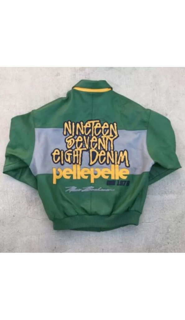 Authentic Pelle Pelle 1978 Green Vintage Jacket
