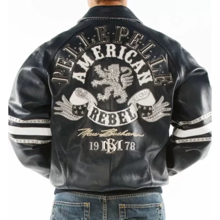 American Rebel Pelle Pelle Studded Jacket view 2