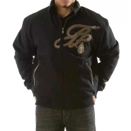 Pelle Pelle Black Royal Wool Jacket view 2