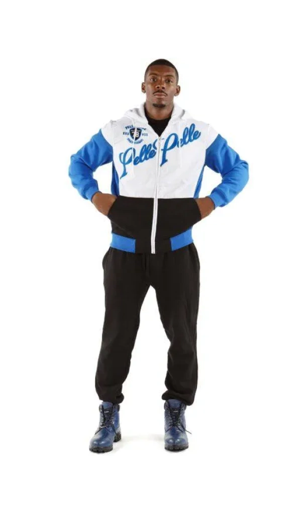 Pelle Pelle Colorblocked Blue Tracksuit