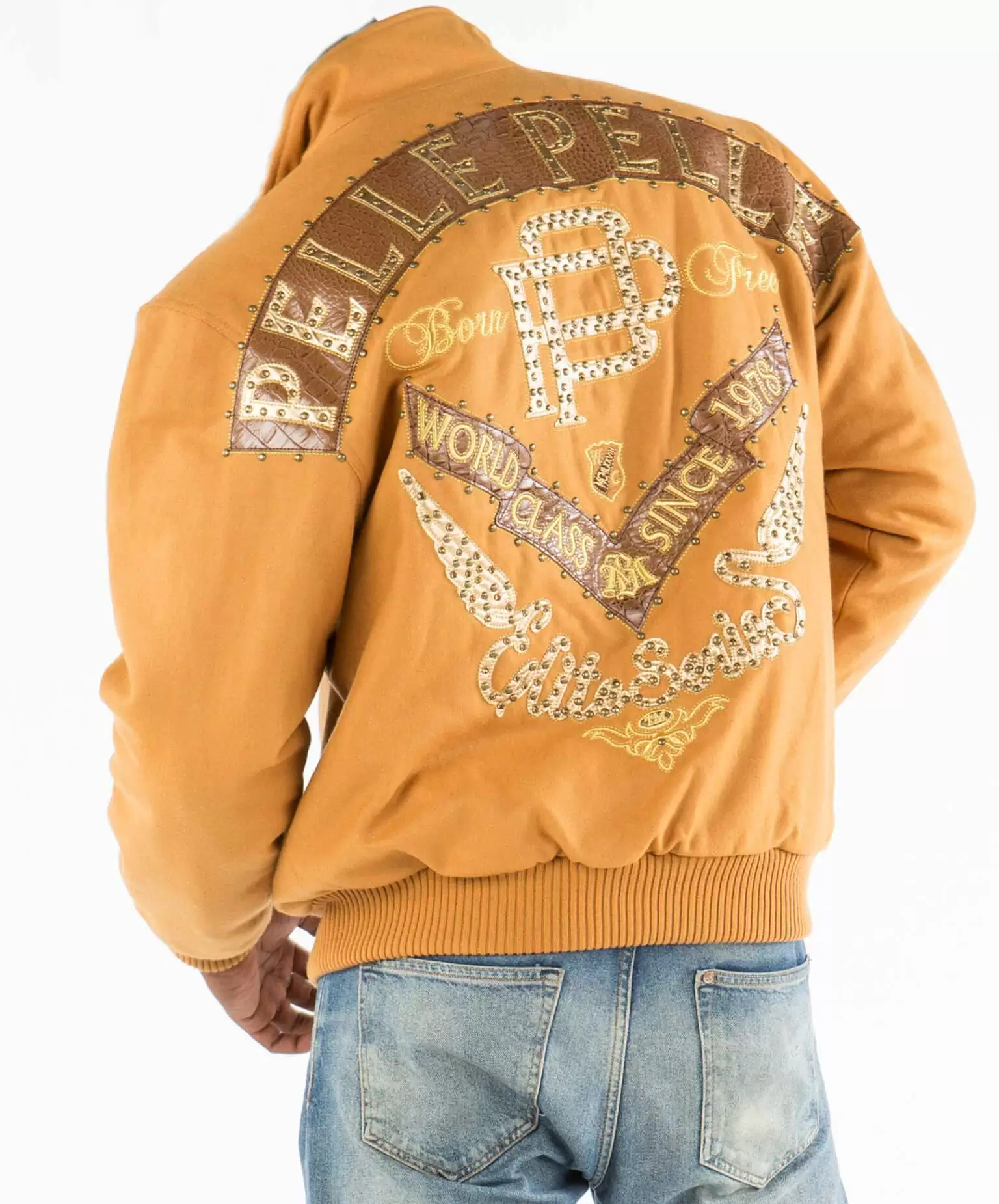 Pelle Pelle Elite Series Caramel Wool Jacket