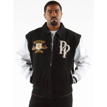 Pelle Pelle Heritage Black White Jacket view 2