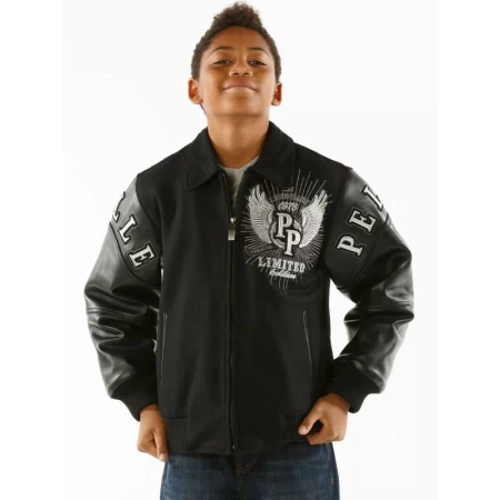 Bold Pelle Pelle Kids Limited 1978 Black Jacket view 2