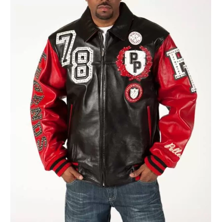 Pelle Pelle Legends 1978 Black Stud Jacket view 2