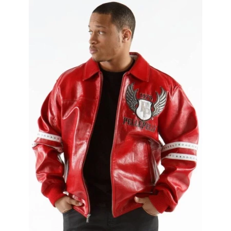 Red Pelle Pelle Legends Forever Jacket view 2