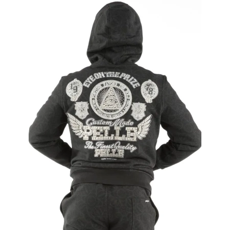 Pelle Pelle Men Bold Black Tracksuit view 2