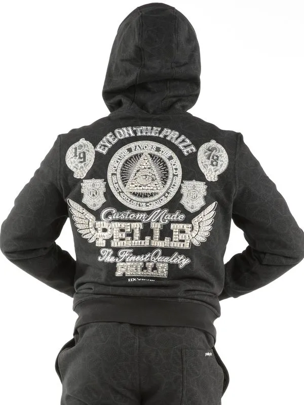 Pelle Pelle Men Bold Black Tracksuit view 2