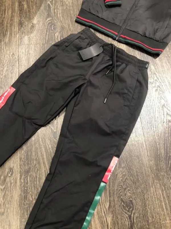 Mens Pelle Pelle Husk Black Tracksuit view 3