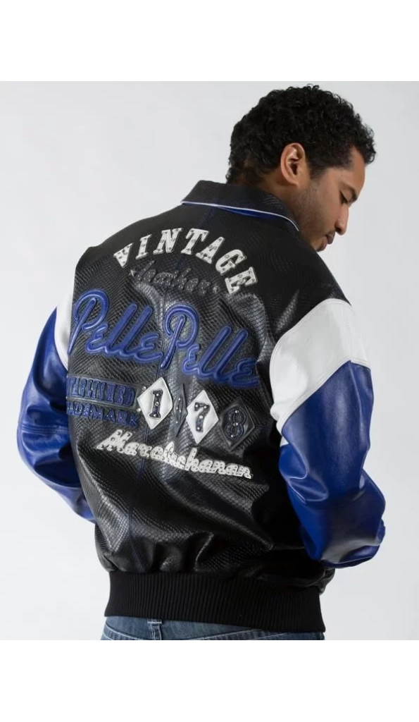 Marc Buchanan Pelle Pelle Men Leather Jacket