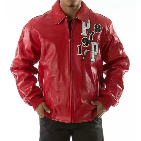 Pelle Pelle Red Come Out Fighting Jacket view 2