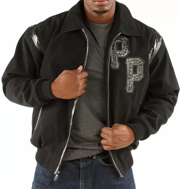 Black Pelle Pelle Street King Wool Jacket view 2