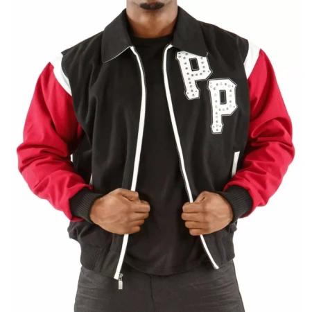 RedBlack Pelle Pelle Street King Wool Jacket view 2
