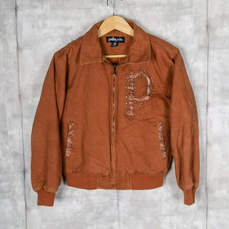 Bold Pelle Pelle Womens Vintage Brown Jacket view 2