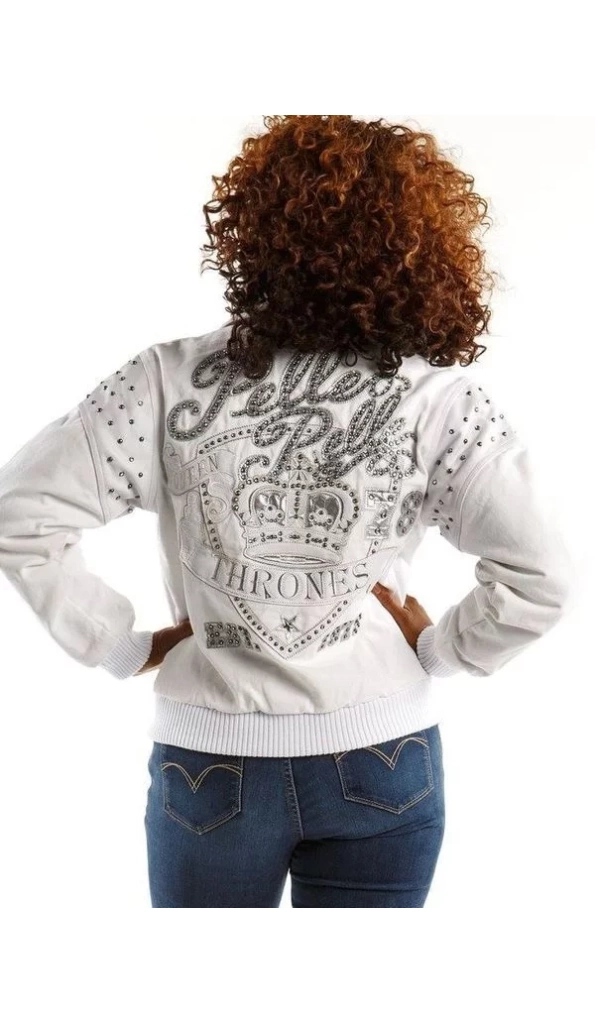 Authetic Pelle Pelle Women1978 White Jacket