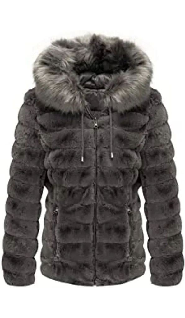 Exclusive Pelle Pelle Women Hooded Puffer Jacket