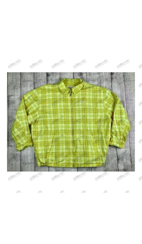 Pelle Pelle Gingham Yellow Green Shirt