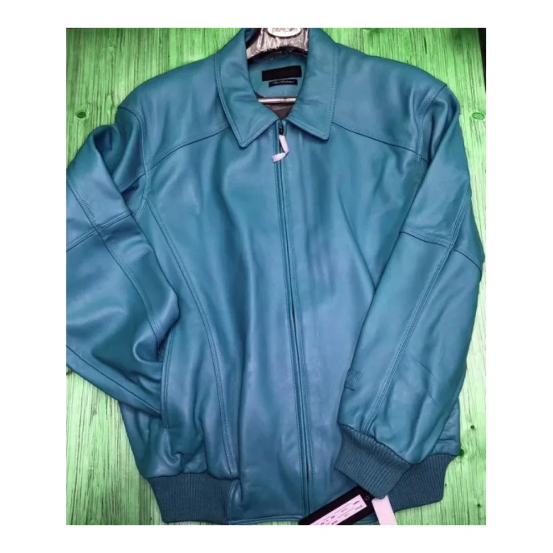 Best Pelle Pelle Plain Leather Jacket