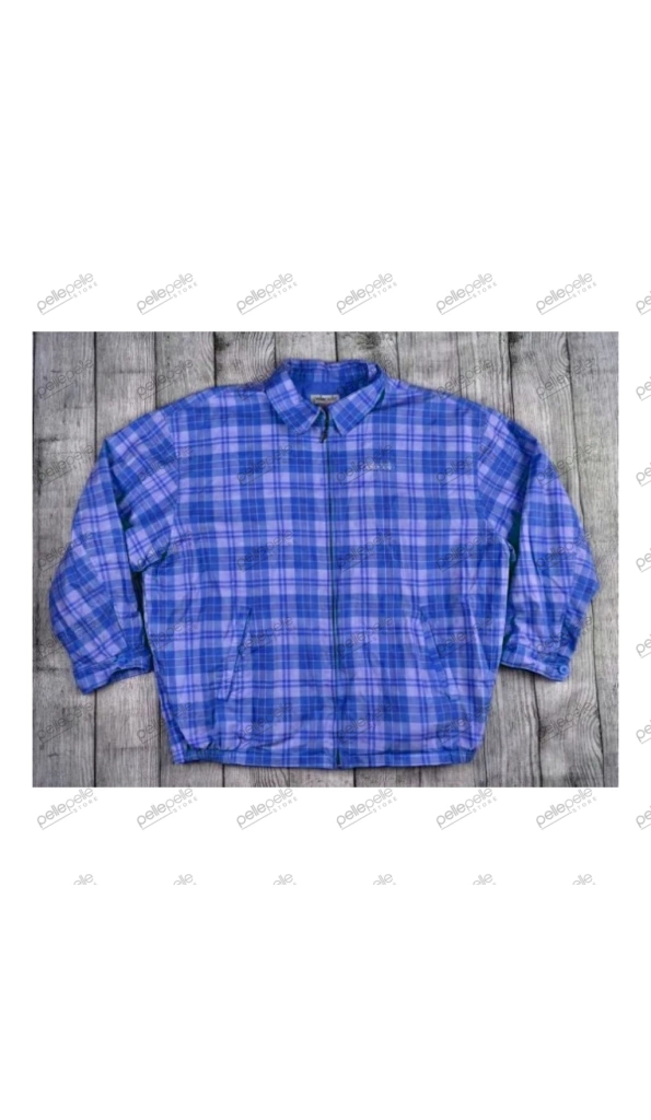 Blue Pelle Pelle Gingham Cotton Shirt