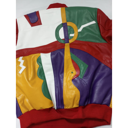 Bold Pelle Pelle Marc Buchanan Red Leather Jacket view 2