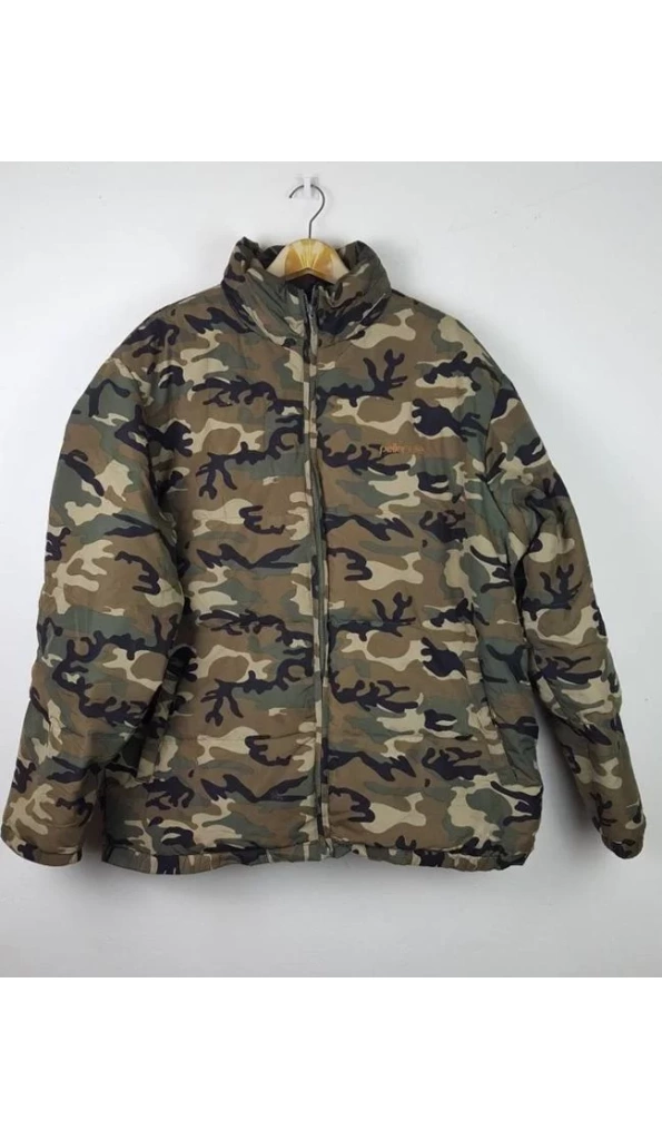 Exclusive Pelle Pelle Camo Puffer Jacket