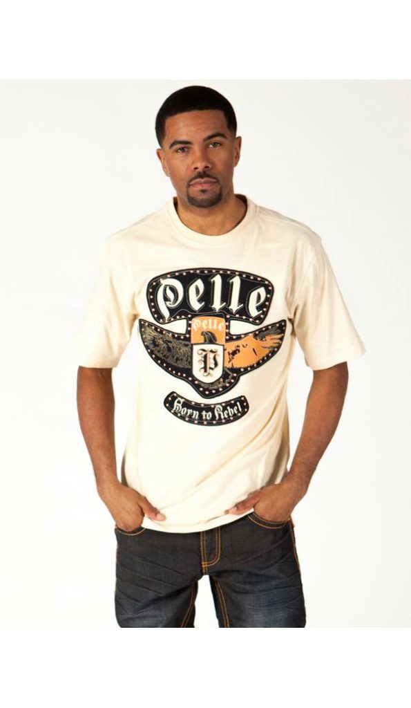 Exclusive Pelle Pelle Cream White T Shirt