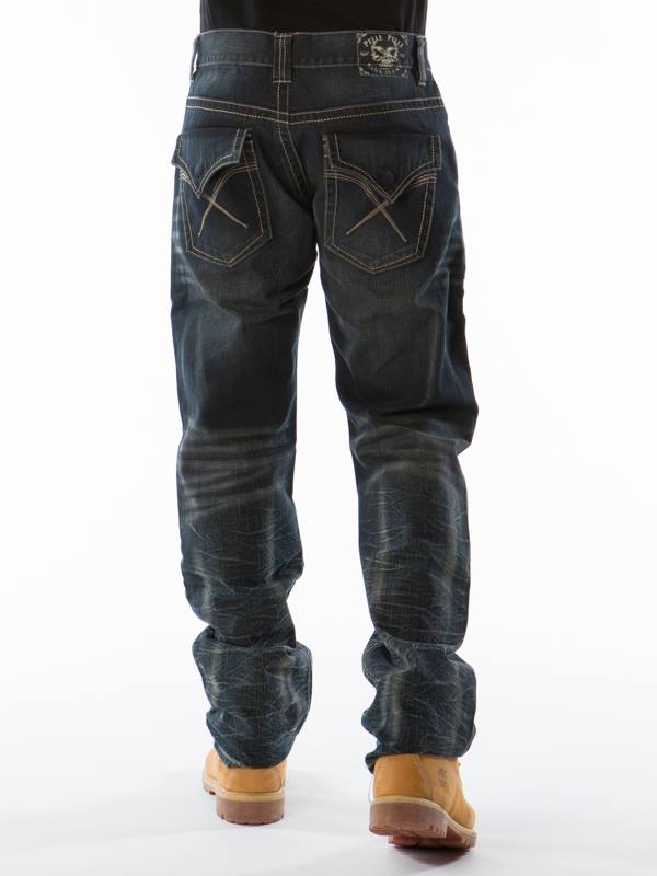 Authentic  Pelle Pelle Black Jeans Pent view 2