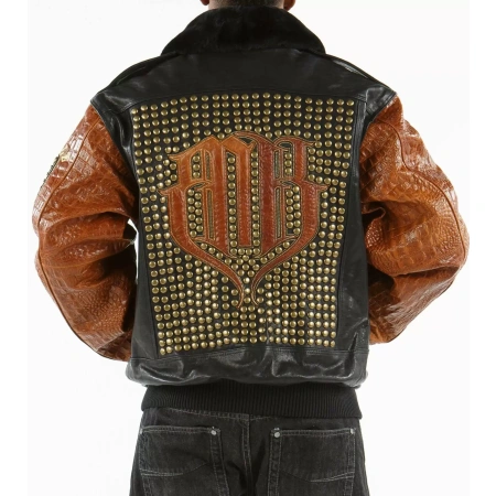Pelle Pelle Men Fur Collar Leather Jacket view 2