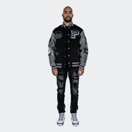 Pelle Pelle Wool World Famous Varsity Jacket view 2