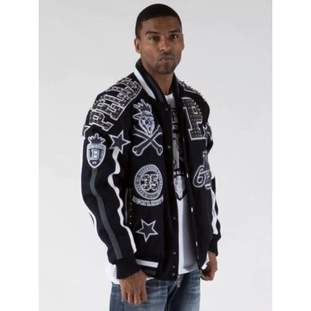 Pelle Pelle 35th Anniversary Varsity Jacket view 4