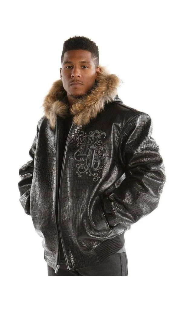 Pelle Pelle Legend Encrusted Fur Hood Jacket
